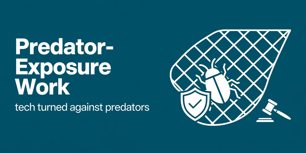 Ryan Montgomery's Predator-Exposure Work